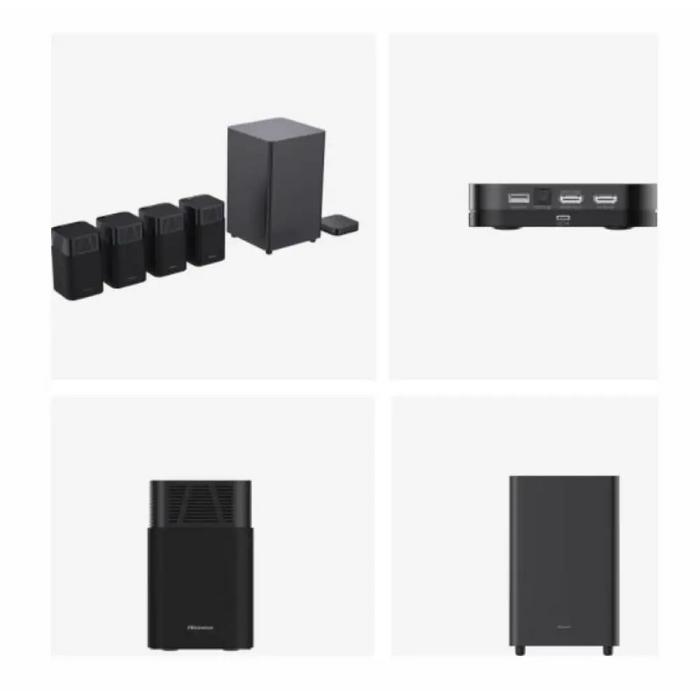 Hisense HT Saturn 4.1.2Ch Sound Bar с безжичен субуфер 720