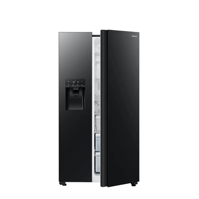Hisense RS694N4GBE side-by-side хладилник Свободностоящ 562