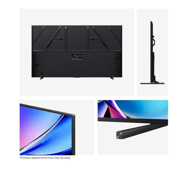 Hisense, 100'' E7Q PRO, QLED Smart, FALD, 144Hz, 5000:1, Quantum Dot, Dolby vision, Vidaa, ADS, черен