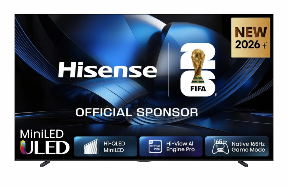 Hisense, 100''U7SE, ULED Smart, FALD, 165Hz, 5000:1, Quantum Dot, Dolby Vision IQ, Vidaa, ADS, Черен