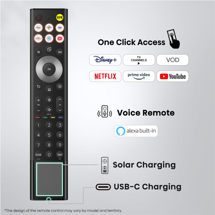 Телевизор HISENSE 65UR9S 4K Ultra HD SMART TV, VIDAA, 65.0 ", 164.0 см
