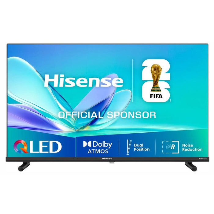 Hisense 32" A5Q, Full HD 1920x1080, QLED, Quantum Dot, HDR, HLG, DTS HD, Сензор за светлина, Dolby Audio, Smart TV, WiFi, WiFi Direct, 2xHDMI, 2xUSB, LAN, CI+, DVB-T2/C/S2, Черен