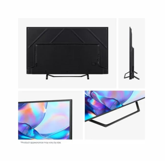 Hisense 43" A7S, 4K Ultra HD 3840x2160, QLED, FALD, Quantum Dot, HDR 10+, HLG, Dolby Vision, Dolby Atmos, Smart TV, WiFi 5GHz, WiFi Direct, BT, Anyview Cast, 3xHDMI, 2xUSB, LAN, CI+, DVB-T2/C/S2, черен