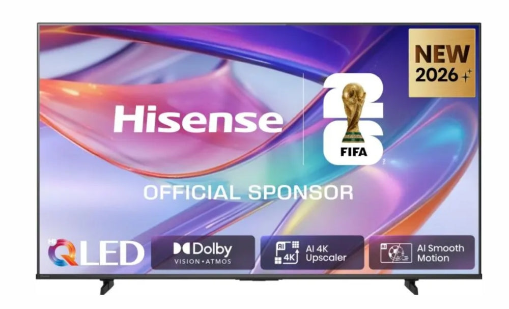 Hisense 50" E7S, 4K Ultra HD 3840x2160, QLED, Quantum Dot, HDR 10+, HLG, Dolby Vision, DTS Virtual X, Smart TV, WiFi, Светлинен сензор, BT, Anyview Cast, 3xHDMI, 2xUSB, LAN, CI+, DVB-T2/C/S2, Черен