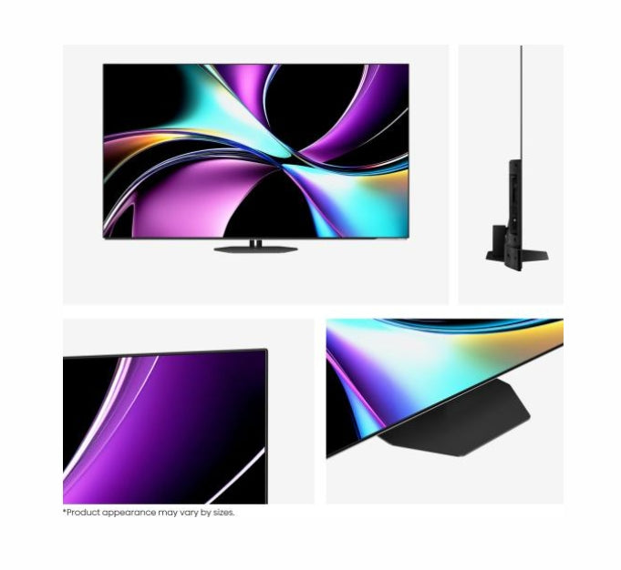 Hisense 55" A85Q, 4K UHD OLED Smart TV, 120Hz, 1000 нита, HDMI 2.1, Game Mode Pro, AMD FreeSync Premium, Dolby Vision IQ & Atmos, Bluetooth, Alexa Built-in, Черен