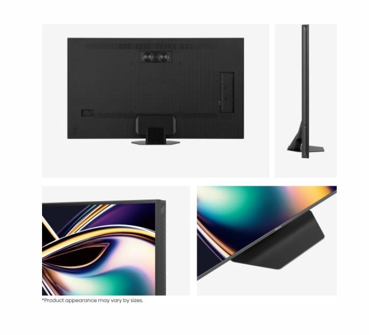 Hisense 55" U8Q, 4K Ultra HD 3840x2160, Mini Led Pro, FALD, Quantum Dot, 165Hz, IPS, HDR 10+, HLG, Dolby Vision IQ, Dolby Atmos, Smart TV, Сензор за светлина, WiFi 5GHz, WiFi Direct, BT, Anyview Cast, 3xHDMI, 2xUSB,1x USB (3.0), LAN, CI+, DVB-T2/C/S2, чер