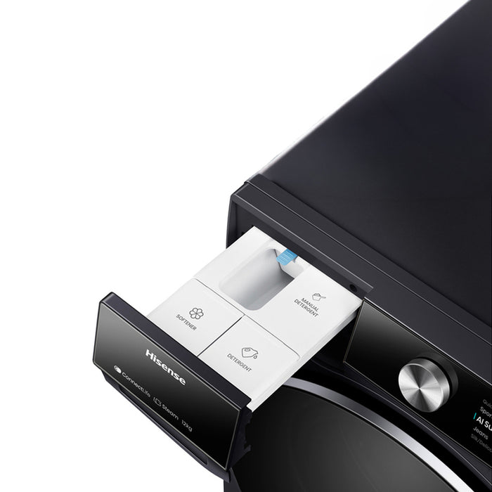 Пералня HISENSE WF7S1247BB 12.0 kg, 1400 об/min, ИНВЕРТОРЕН МОТОР
