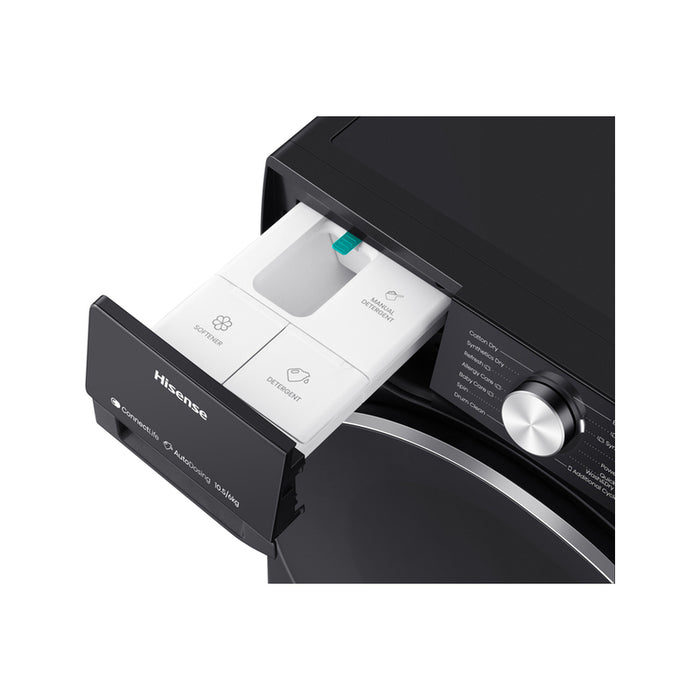 Пералня със Сушилня HISENSE WD5S1045BB 1400 об/min, ИНВЕРТОРЕН МОТОР