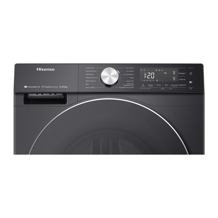 Пералня със Сушилня HISENSE WD5S1045BB 1400 об/min, ИНВЕРТОРЕН МОТОР