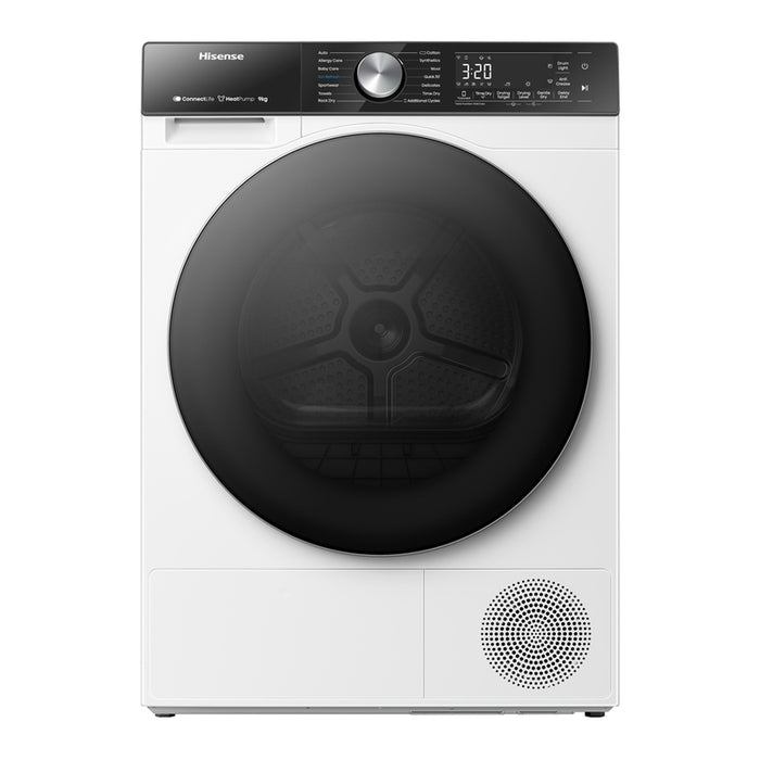 Сушилня HISENSE DH5S902BW КОНДЕНЗАЦИОННА С ТЕРМОПОМПА, 9.0 kg