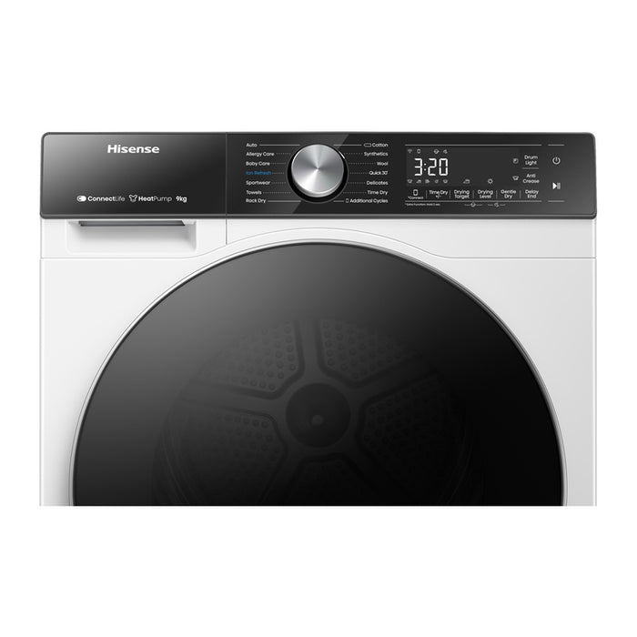 Сушилня HISENSE DH5S902BW КОНДЕНЗАЦИОННА С ТЕРМОПОМПА, 9.0 kg