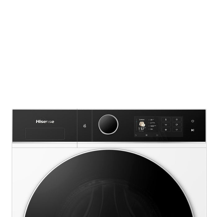 Пералня със Сушилня С ТЕРПОПОМПА HISENSE WD5I1245BWRH 1400 об/min, ИНВЕРТОРЕН МОТОР