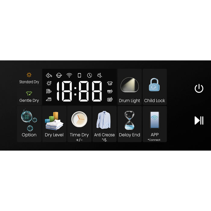 Сушилня HISENSE DH3I802UWDD КОНДЕНЗАЦИОННА С ТЕРМОПОМПА, 8.0 kg