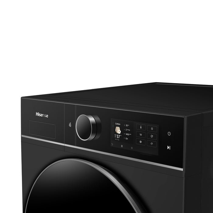 Пералня със Сушилня С ТЕРПОПОМПА HISENSE WD5I1245BBRH КАПАЦИТЕТ НА СУШЕНЕ 8.0 kg, 1400 об/min, ИНВЕРТОРЕН МОТОР