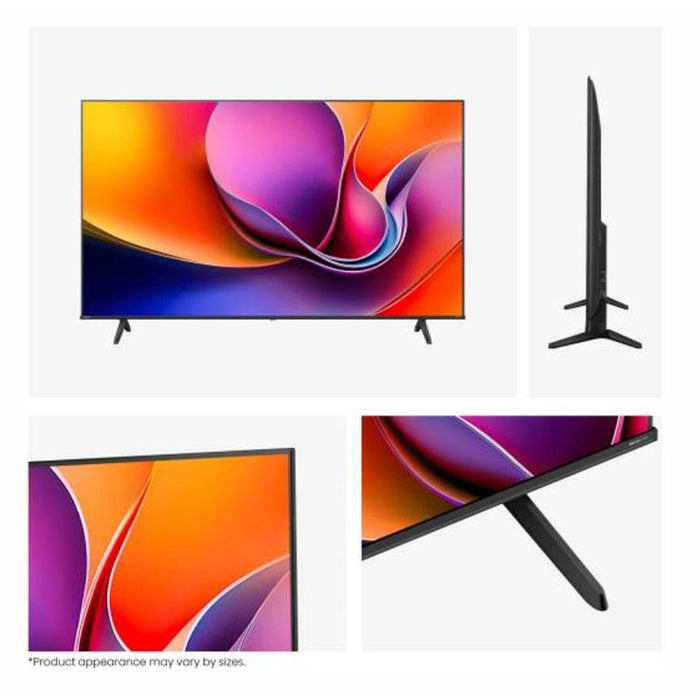 Hisense 65" A6Q, 4K Ultra HD 3840x2160, DLED, DFA, Precision Colour, HDR 10+, HLG, Dolby Vision, DTS Virtual X, Smart TV, WiFi, BT, Сензор за светлина, Режим на игри, 1xHDMI2 eArc, 3xHDMI, 2xUSB, LAN, CI+, DVB-T2/C/S2, черен