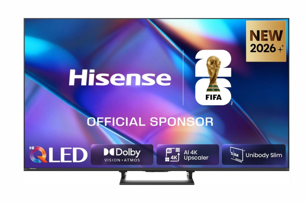 Hisense 65" A7S, 4K Ultra HD 3840x2160, QLED, HDR 10+, HLG, Dolby Vision, Dolby Atmos, Smart TV, сензор за светлина, WiFi Direct, BT, Anyview Cast, 3xHDMI, 2xUSB, LAN, CI+, DVB-T2/C/S2, черен
