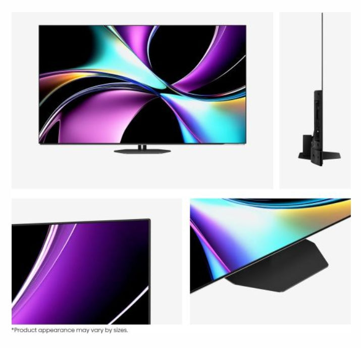 Hisense 65" A85Q, 4K UHD OLED Smart TV, 120Hz, 1000 нита, HDMI 2.1, Game Mode Pro, AMD FreeSync Premium, Dolby Vision IQ & Atmos, Bluetooth, Alexa Built-in, Черен