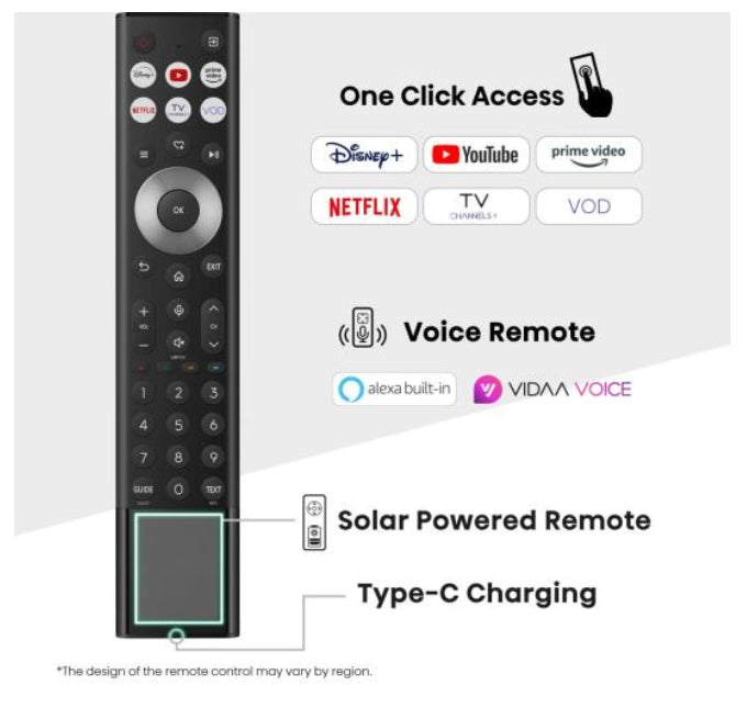 Hisense 65"U7Q Pro, 4K Ultra HD 3840x2160, ULED, FALD, Quantum Dot, 165Hz, IPS, HDR 10+, HLG, Dolby Vision IQ, Dolby Atmos, Smart TV, WiFi 5GHz, WiFi Direct, BT, Anyview Cast, сензор за светлина, Дистанционно със слънчево захранване, 4xHDMI, 2xUSB, LAN, C