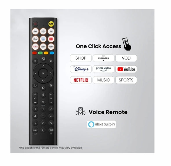 Hisense 75" E7S, 4K Ultra HD 3840x2160, QLED, Quantum Dot, HDR 10+, HLG, Dolby Vision, DTS Virtual X, Smart TV, Светлинен сензор, WiFi Direct, BT, Anyview Cast, 3xHDMI, 2xUSB, LAN, CI+, DVB-T2/C/S2, Черен