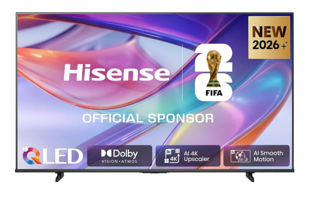 Hisense 75" E7S, 4K Ultra HD 3840x2160, QLED, Quantum Dot, HDR 10+, HLG, Dolby Vision, DTS Virtual X, Smart TV, Светлинен сензор, WiFi Direct, BT, Anyview Cast, 3xHDMI, 2xUSB, LAN, CI+, DVB-T2/C/S2, Черен