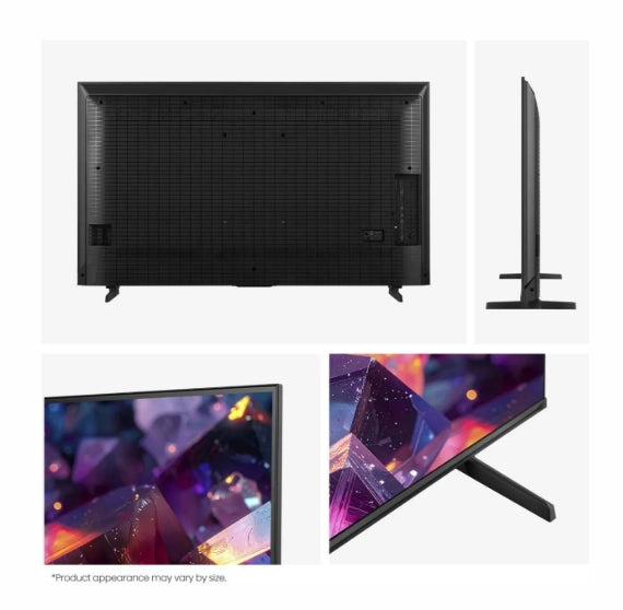 Hisense 75" E7S Pro, 4K Ultra HD 3840x2160, QLED, Quantum Dot, 144Hz, HDR 10+ адаптивен, HLG, Dolby Vision, Hi-Concerto, Dolby Vision Atmos, Smart TV, WiFi 5GHz, WiFi Direct, сензор за светлина, BT, Anyview Cast, 4xHDMI, 2xUSB, LAN, CI+, DVB-T2/C/S2, чере