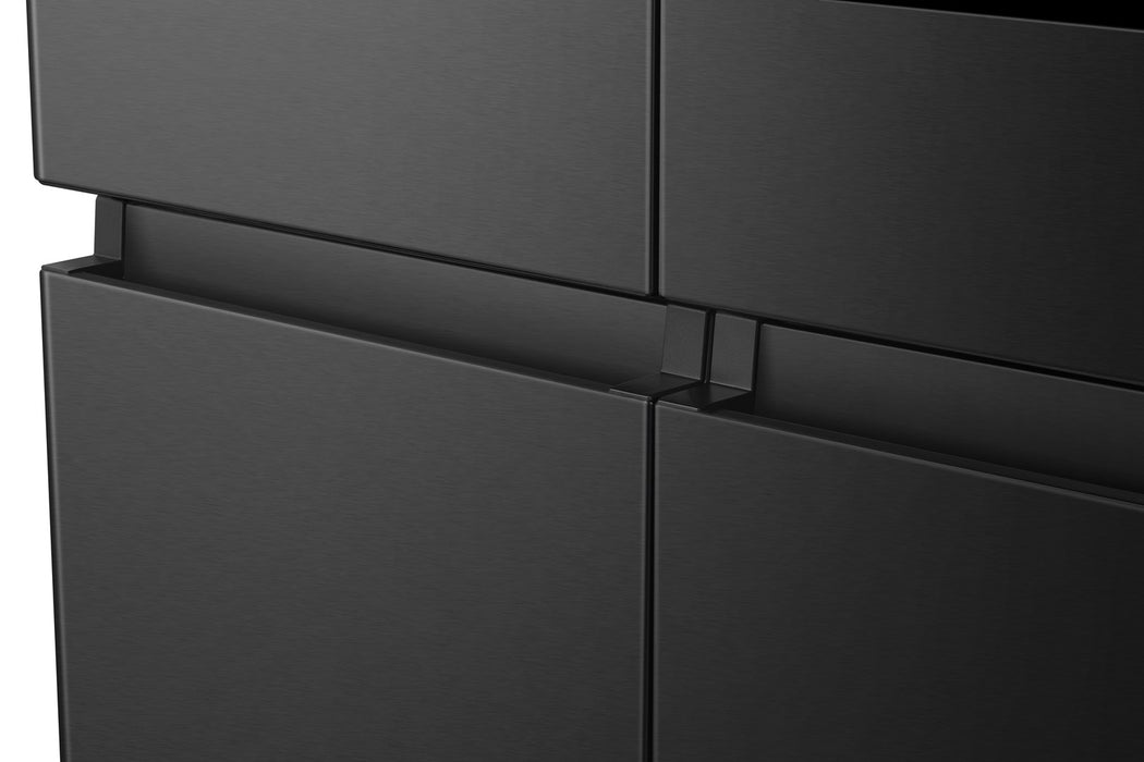 Hisense RQ760N4IFE side-by-side хладилник Свободностоящ 577 LE Черен