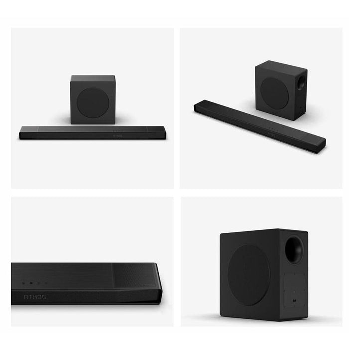 Hisense AX3120Q, 3.1.2 канала, 440 W, BT, Dolby Atmos, черен