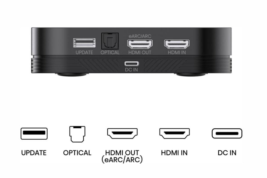 Hisense HT Saturn, 4.1.2Ch Sound Bar с безжичен субуфер, 720 W, Dolby Atmos, настроен от Devialet, DTS:X, четири сателитни високоговорителя, черен