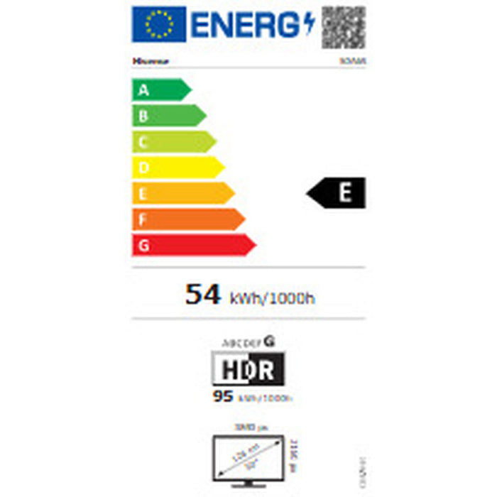 Смарт телевизор Hisense 50A6S 3840 x 2160 px 50" DTS DVB-T2 DVB-S2