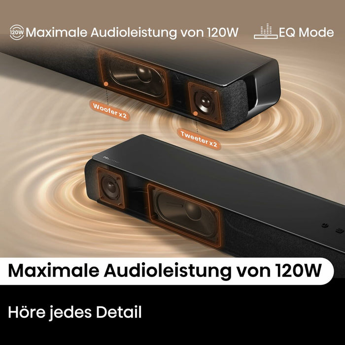 Soundbar система Hisense HS1000     120W Черен 120 W