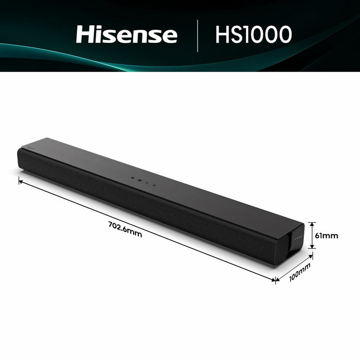 Soundbar система Hisense HS1000     120W Черен 120 W