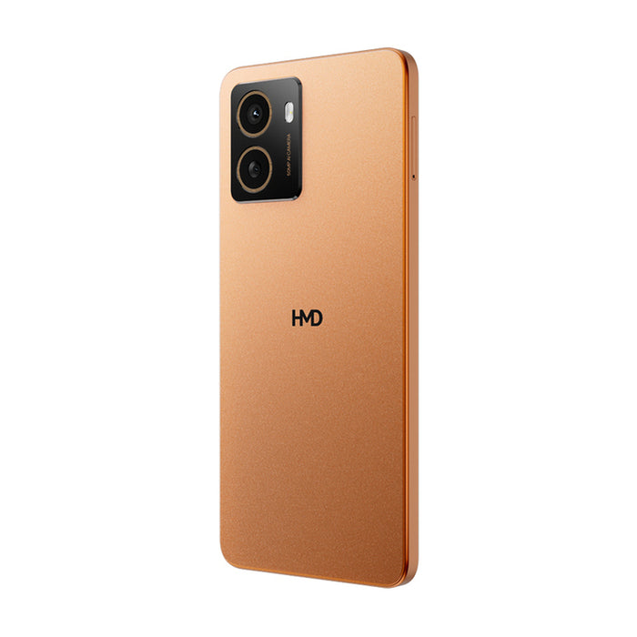 Смартфон GSM HMD PULSE+ ORANGE 6.56 ", 128 GB, RAM 4 GB, 50 MP+QVGA