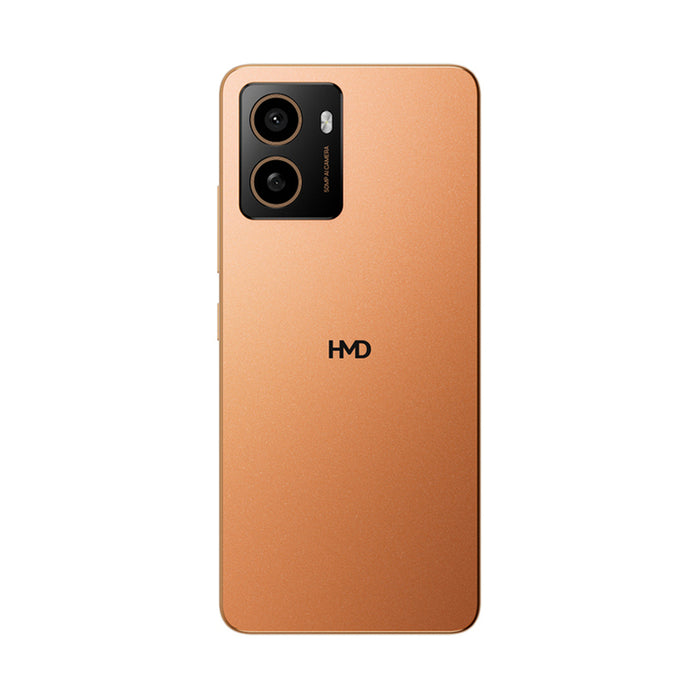 Смартфон GSM HMD PULSE+ ORANGE 6.56 ", 128 GB, RAM 4 GB, 50 MP+QVGA