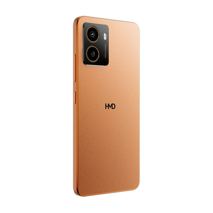 Смартфон GSM HMD PULSE+ ORANGE 6.56 ", 128 GB, RAM 4 GB, 50 MP+QVGA