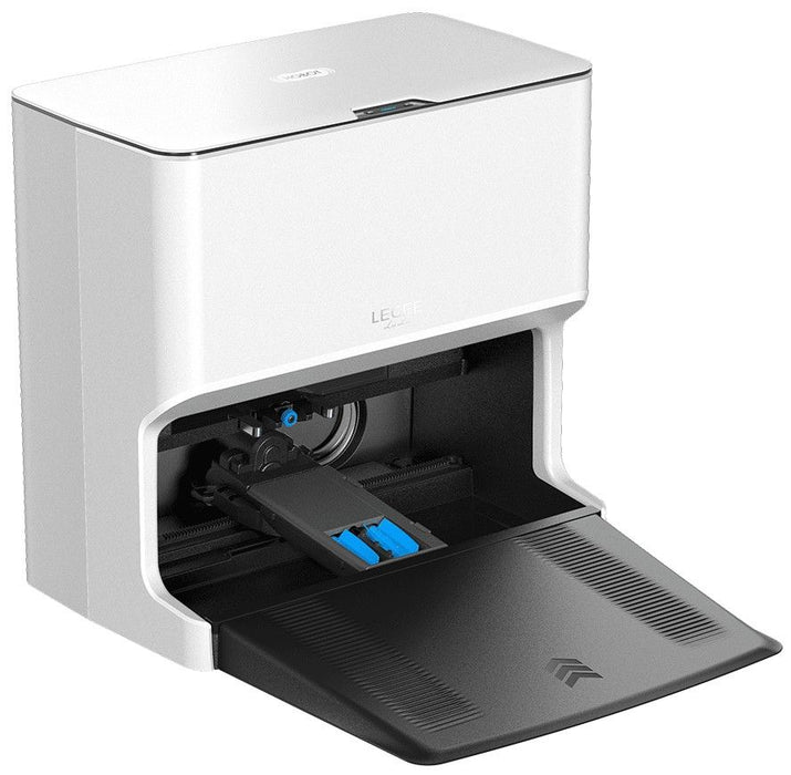 Прахосмукачка-робот Hobot - Legee D8 ECOmpactor + станция Lulu, HEPA, бяла