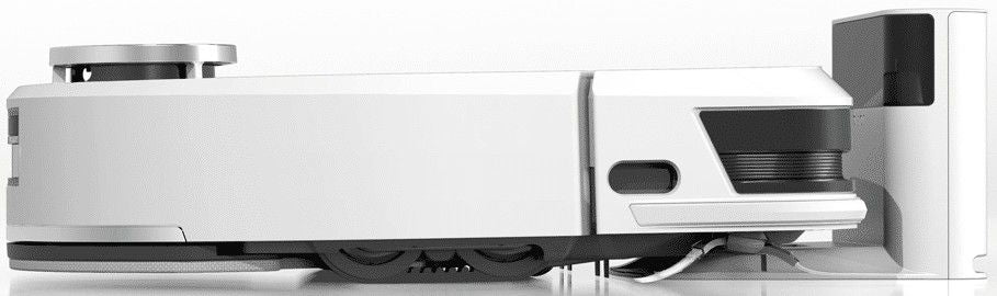 Прахосмукачка-робот Hobot - Legee D8 ECOmpactor + станция Lulu, HEPA, бяла
