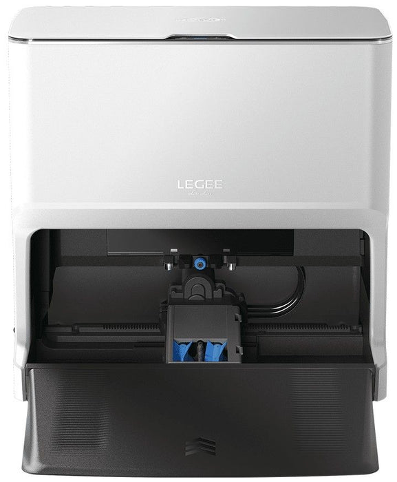 Прахосмукачка-робот Hobot - Legee D8 ECOmpactor + станция Lulu, HEPA, бяла