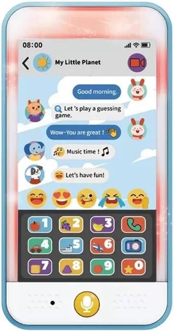 Интерактивна играчка Hola Toys - Многофункционален телефон със звуци