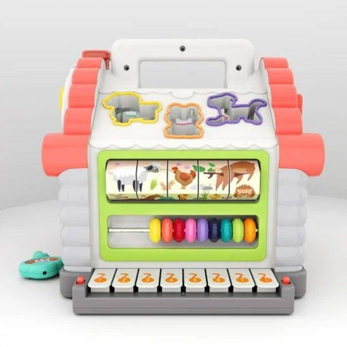 Интерактивна играчка Hola Toys - Къща с форми, светлини и звуци