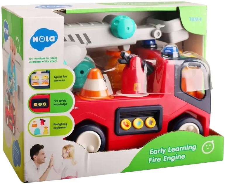 Детска играчка Hola toys - Пожарна кола