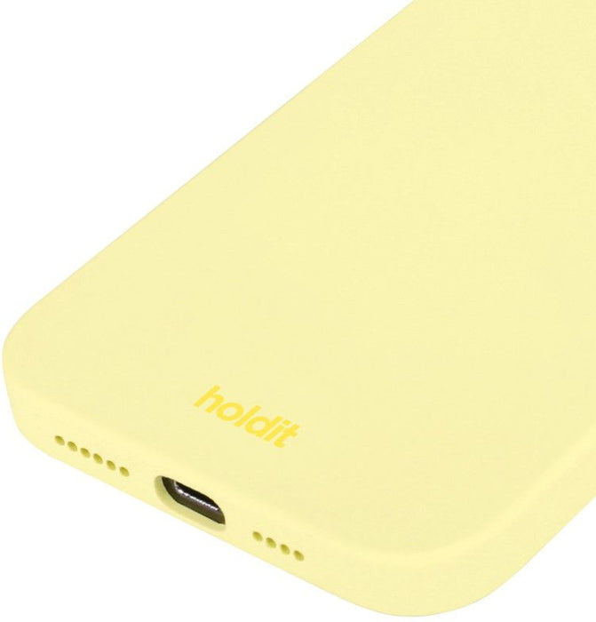 Калъф Holdit - Silicone, iPhone 15, Lemonade