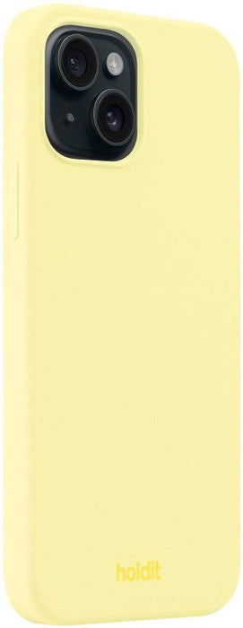 Калъф Holdit - Silicone, iPhone 15, Lemonade