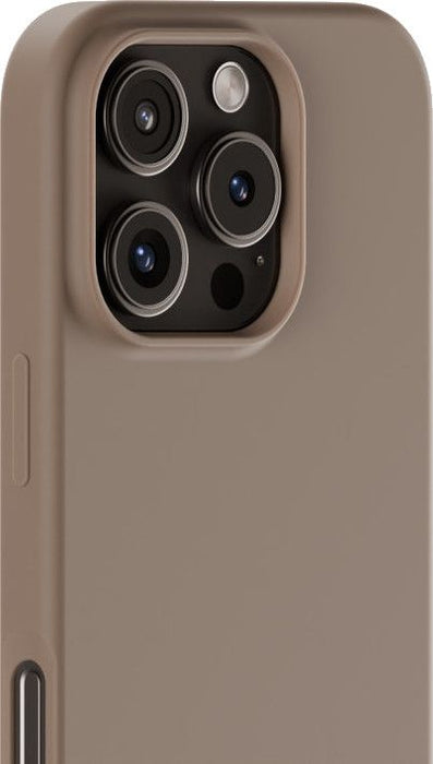 Калъф Holdit - Silicone, iPhone 16 Pro, Mocha Brown