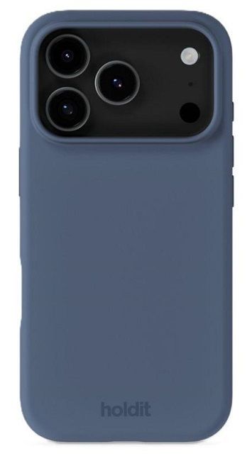 Калъф Holdit - Silicone, iPhone 17 Pro, Pacific Blue