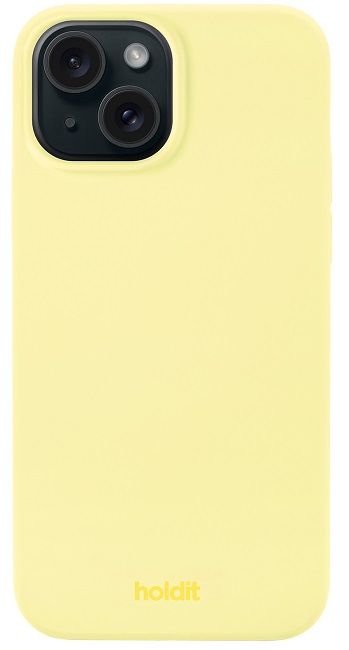 Калъф Holdit - Silicone, iPhone 13/14, Lemonade