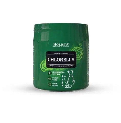 HOLISTA Хлорела - хранителни добавки за кучета и котки - 100 г