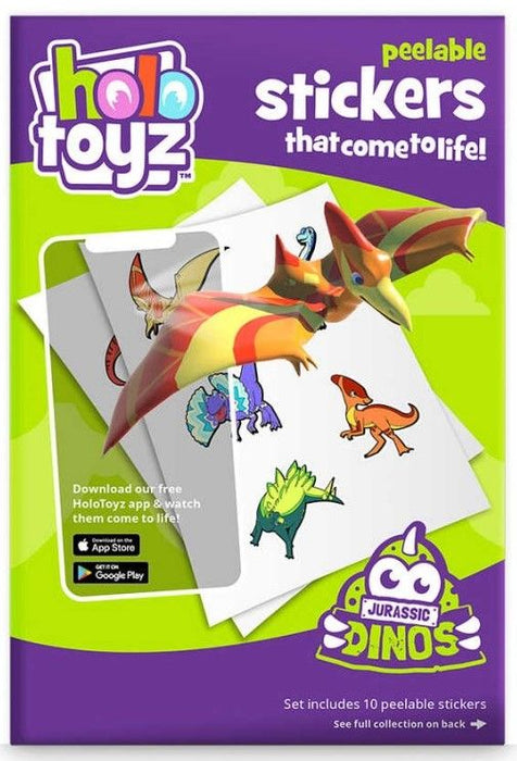 Интерактивни стикери HoloToyz Augmented Reality - Динозаври