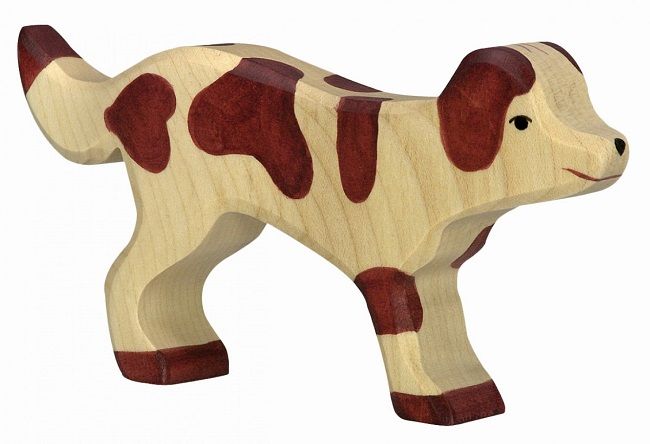 Дървена фигурка Holztiger - Фермерско куче