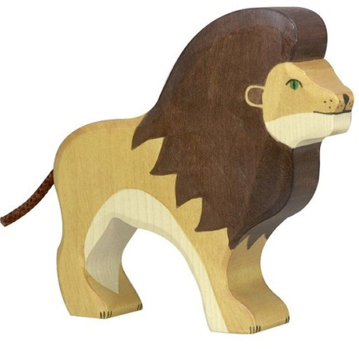 Дървена фигурка Holztiger - Лъв