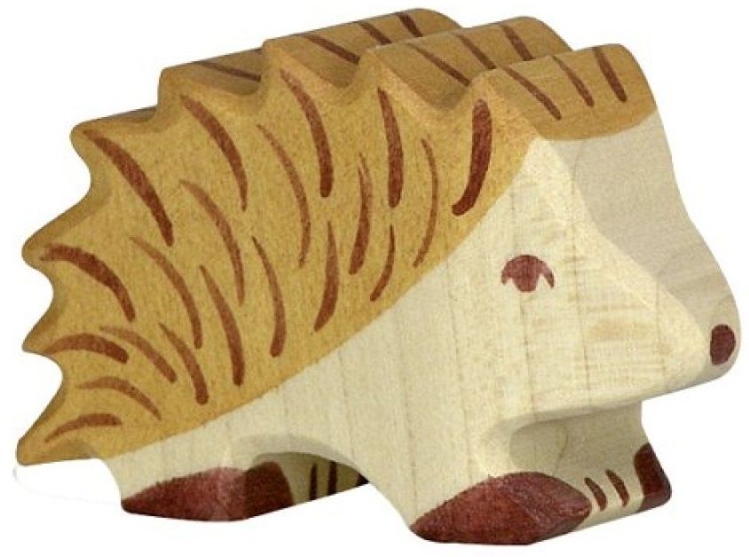 Дървена фигурка Holztiger - Таралеж